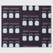 Keukenomzettingen nuttige nuttige Recipmetingen Cadeaupapier (Vlak)