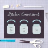 Keukenomzettingen nuttige nuttige Recipmetingen Tissuepapier (Craft)