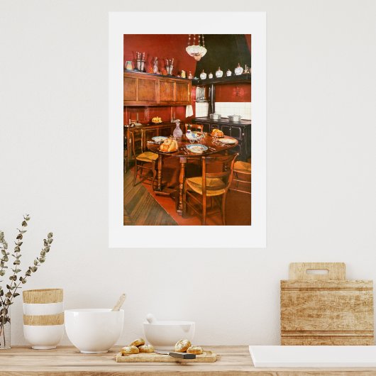 keukenontwerp poster (Keuken)