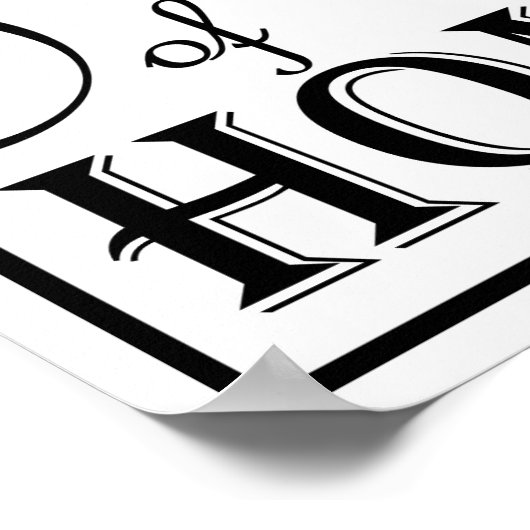 Keukenontwerpcitaat Poster (Hoek)