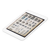 Keukenopslag en keukengerei van een handelscatalog magneet (Linkerzijde)