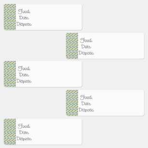 Keukenorganisatie - Etiketten voor levensmiddelen  Labels