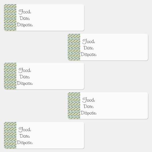 Keukenorganisatie - Etiketten voor levensmiddelen  Labels (Groep)