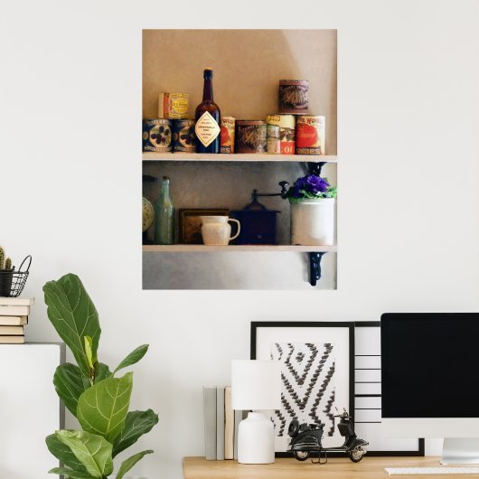 Keukenpantoir Poster (Thuiskantoor)