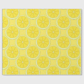 keukenpapier voor citroenfruit cartoon cadeaupapier (Vlak)