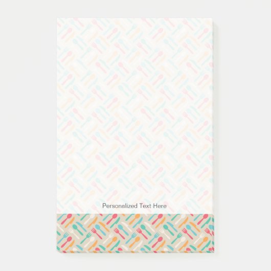 Keukenpatroon 3 post-it® notes (Voorkant)