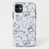 Keukenpatroon 4 Case-Mate iPhone case (Achterkant)