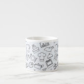 Keukenpatroon 4 espresso kop (Voorkant)