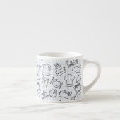 Keukenpatroon 4 espresso kop (Rechts)