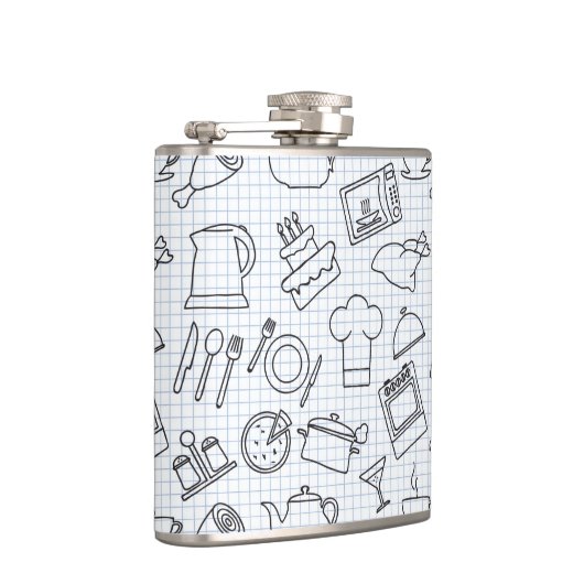 Keukenpatroon 4 heupfles (Rechts)