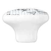 Keukenpatroon 4 keramische knop (Zijkant)