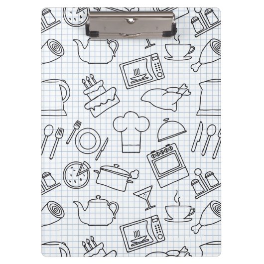 Keukenpatroon 4 klembord (Voorkant)