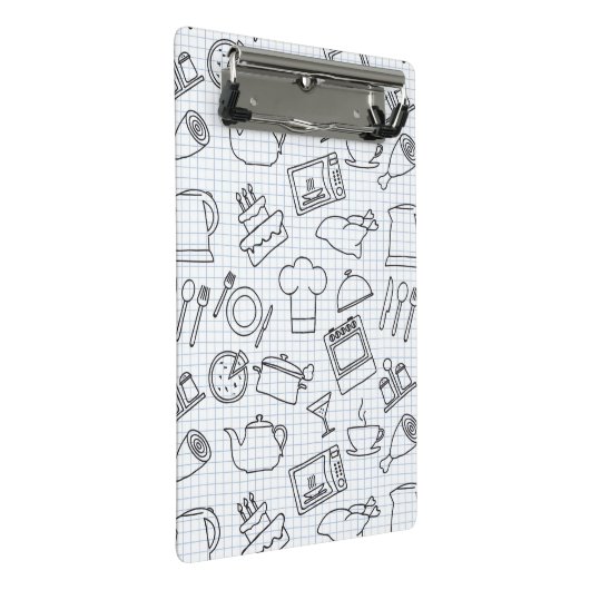 Keukenpatroon 4 mini klembord (Schuin)