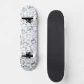 Keukenpatroon 4 persoonlijk skateboard (Voorkant)