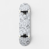 Keukenpatroon 4 persoonlijk skateboard (Voorkant)
