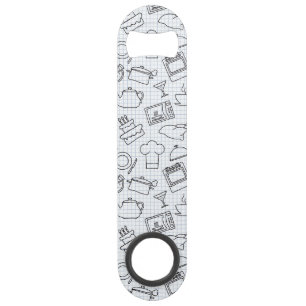 Keukenpatroon 4 speed flessenopener