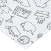 Keukenpatroon 4 tafelkleed (Gekanteld)