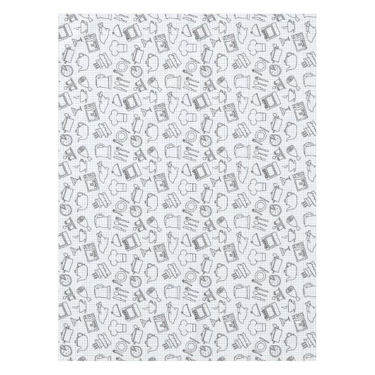 Keukenpatroon 4 tafelkleed (Voorkant)