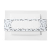 Keukenpatroon 4 uitnodigingen wikkel (Voorkant Voorbeeld)