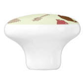 Keukenpatroon Keramische Knop (Zijkant)