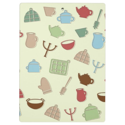 Keukenpatroon Klembord (Achterkant)