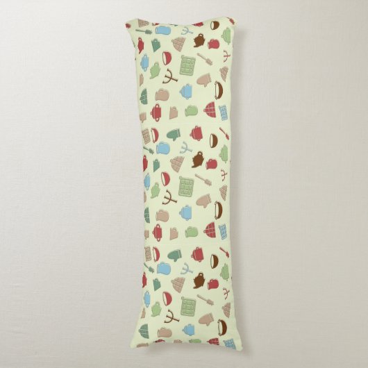 Keukenpatroon Lichaamskussen (Voorkant Verticaal)