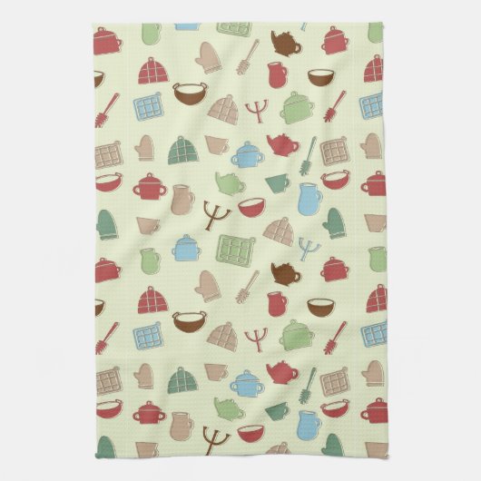 Keukenpatroon Theedoek (Verticaal)
