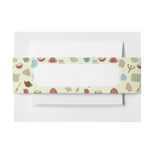 Keukenpatroon Uitnodigingen Wikkel