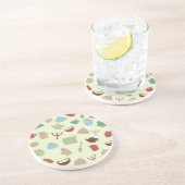 Keukenpatroon Zandsteen Onderzetter (Zijkant)