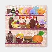 keukenplanken magneet (Voorkant)