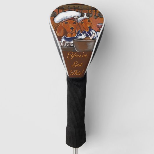 KEUKENPRINSEN GOLFHEADCOVER (Voorkant)