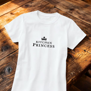 Keukenprinses Pickleball Cadeaubandje met Kroon T-shirt