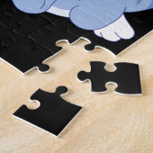 Keukenpuzzel met een gepersonaliseerde kindnaam. legpuzzel (Zijkant)