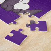 Keukenpuzzel met persoonlijke kindernaam. legpuzzel (Zijkant)