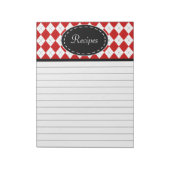 Keukenrecept Notitieblok Gift (Linkerzijde)