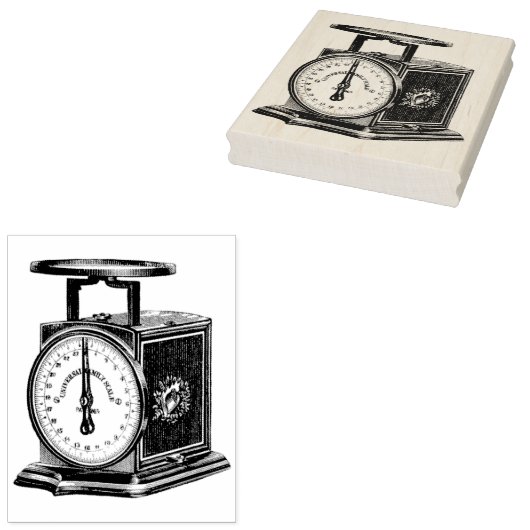 keukenroes kunststempel rubberstempel (Gestempeld)