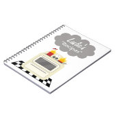 Keukenrok- en brandweerstand voor laptop notitieboek (Linkerzijde)