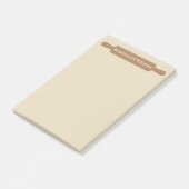 Keukenrolpop personaliseren post-it® notes (Schuin)
