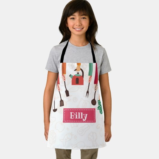 Keukenroze Schort (Insitu)