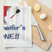 Keukens gesloten theedoek (Quarter Fold)