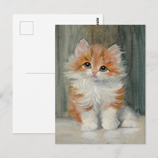  keukenschilderen  briefkaart (Voorkant / Achterkant)