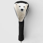 Keukenschilderij van polair Beer - Oorspronkelijke Golfheadcover (Voorkant)
