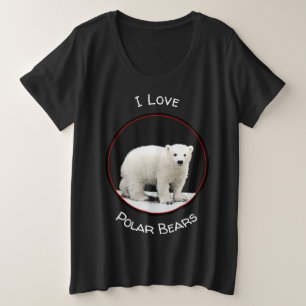 Keukenschilderij van polair Beer - Oorspronkelijke Grote Maat T-shirt