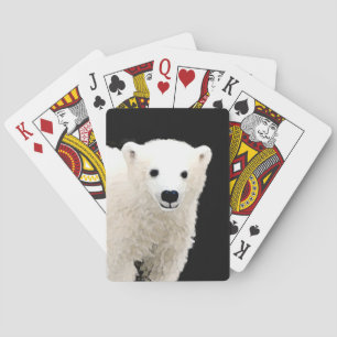 Keukenschilderij van polair Beer - Oorspronkelijke Pokerkaarten