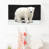 Keukenschilderij van polair Beer - Oorspronkelijke Spandoek (Insitu)