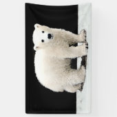 Keukenschilderij van polair Beer - Oorspronkelijke Spandoek (Verticaal)