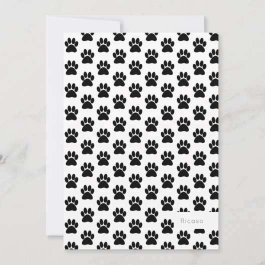 Keukenschoenenkoker - Aangepaste kleurafname Kaart (Achterkant)