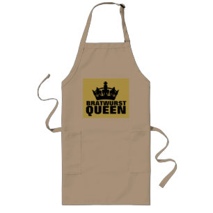 KEUKENSCHORT KONINGIN BRATWURST LANG SCHORT