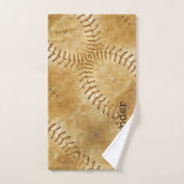  keukenset voor Cream Sports Baseball Bath Bad Handdoek (Handdoek)