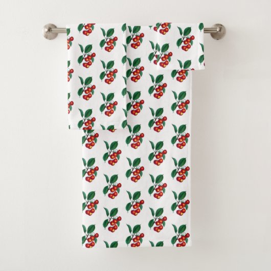  keukenset voor kersen bad handdoek (Insitu)